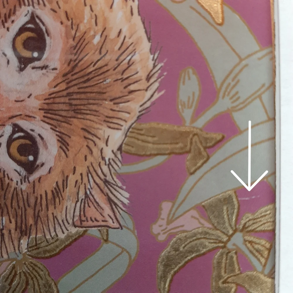 West Elm Dapper Decoupage Monkey Glass Rectangle Trinket Dish